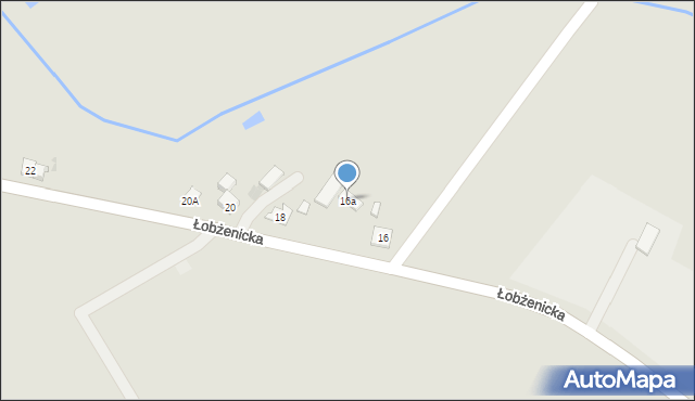 Mrocza, Łobżenicka, 16a, mapa Mrocza