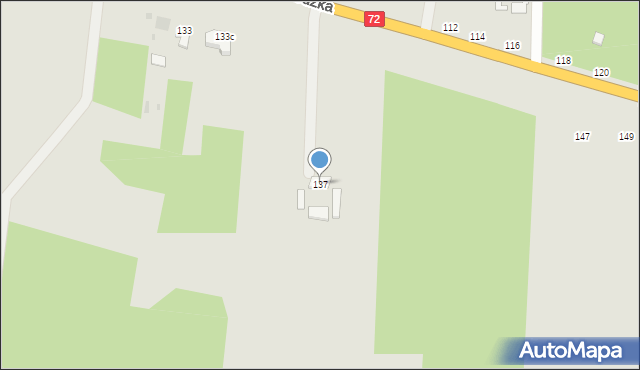 Poddębice, Łódzka, 137, mapa Poddębice