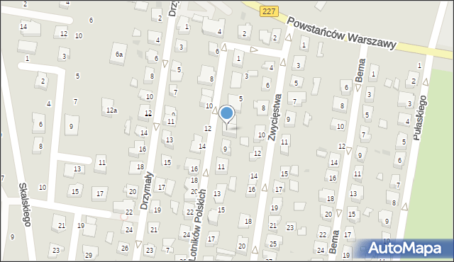 Pruszcz Gdański, Lotników Polskich, 7a, mapa Pruszcz Gdański