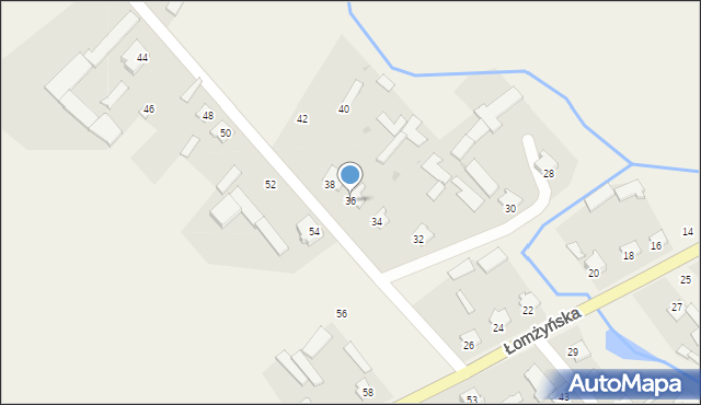 Radziłów, Łomżyńska, 36, mapa Radziłów