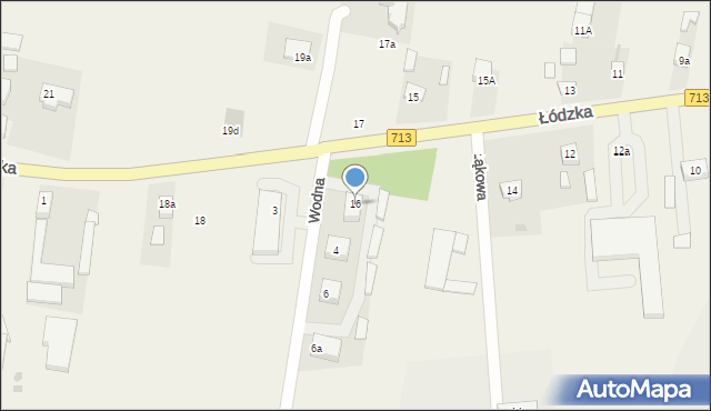 Rokiciny-Kolonia, Łódzka, 16, mapa Rokiciny-Kolonia