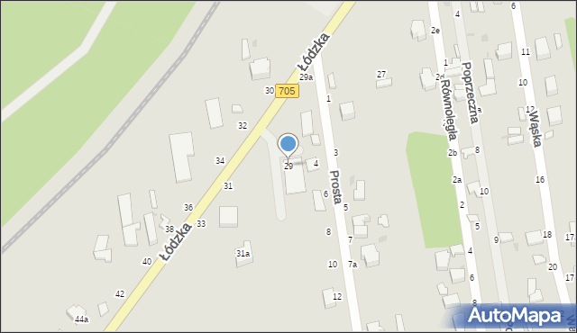 Skierniewice, Łódzka, 29, mapa Skierniewic