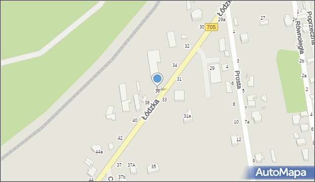 Skierniewice, Łódzka, 36, mapa Skierniewic