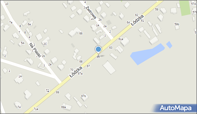 Skierniewice, Łódzka, 65, mapa Skierniewic