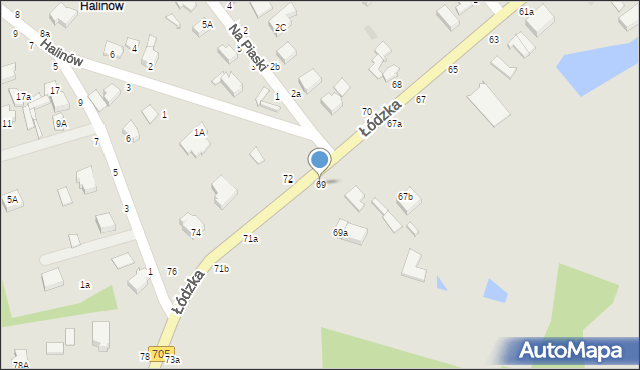 Skierniewice, Łódzka, 69, mapa Skierniewic