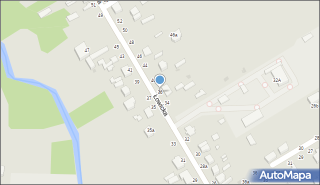 Skierniewice, Łowicka, 36, mapa Skierniewic