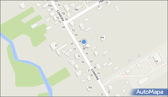 Skierniewice, Łowicka, 46, mapa Skierniewic