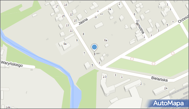 Skierniewice, Łowicka, 6, mapa Skierniewic