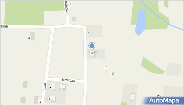 Sobolewo, Łosia, 10, mapa Sobolewo