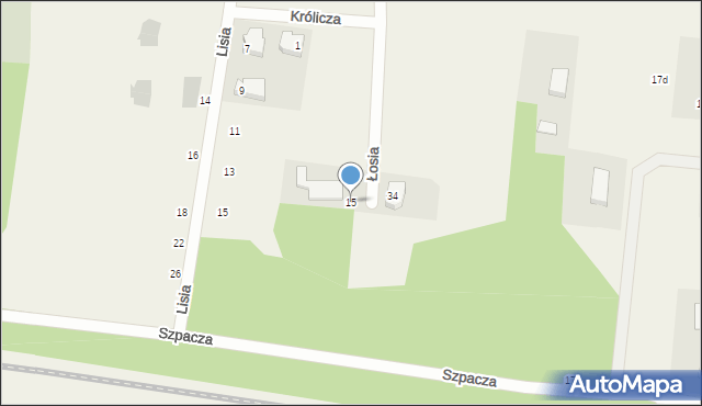 Sobolewo, Łosia, 15, mapa Sobolewo