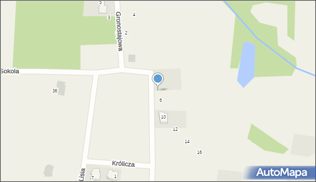 Sobolewo, Łosia, 4, mapa Sobolewo