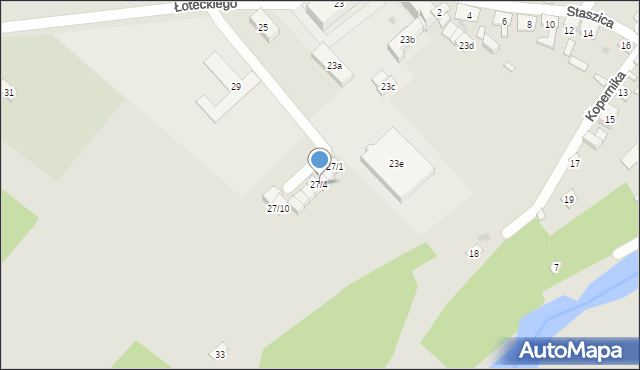 Solec nad Wisłą, Łoteckiego Zygmunta, 27/4, mapa Solec nad Wisłą