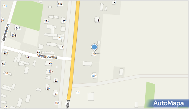 Stanisławów, Łochowska, 10, mapa Stanisławów