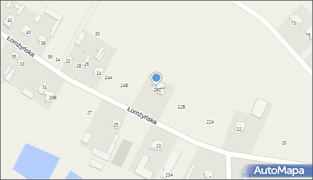 Stare Kupiski, Łomżyńska, 24C, mapa Stare Kupiski