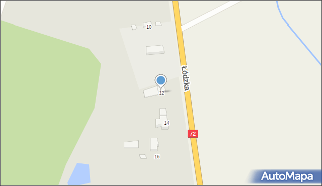 Tuliszków, Łódzka, 12, mapa Tuliszków