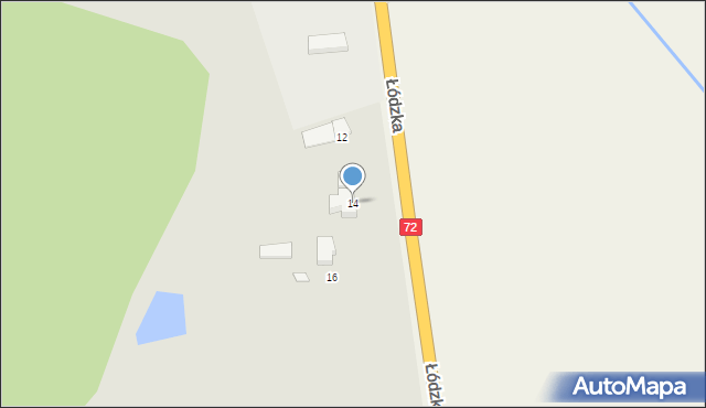 Tuliszków, Łódzka, 14, mapa Tuliszków