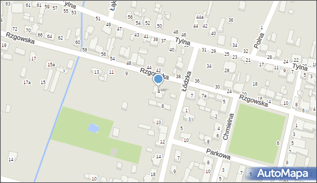 Tuszyn, Łódzka, 4, mapa Tuszyn