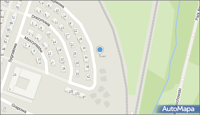 Wrocław, Lokomotywowa, 63, mapa Wrocławia