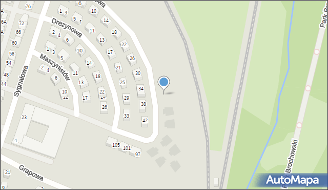 Wrocław, Lokomotywowa, 65, mapa Wrocławia