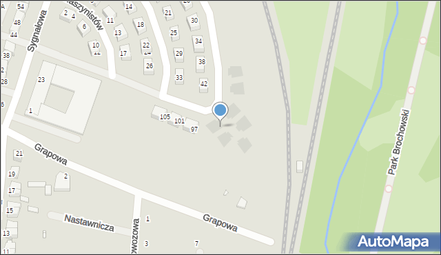 Wrocław, Lokomotywowa, 93, mapa Wrocławia