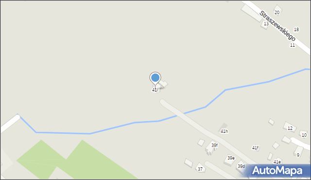 Boguchwała, Lubomirskiego Teodora, 41i, mapa Boguchwała