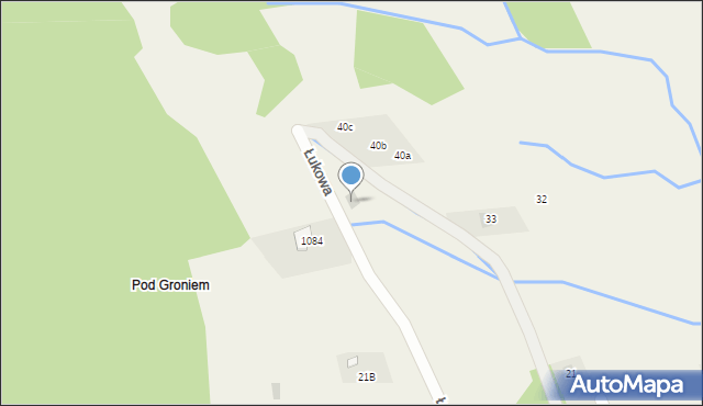 Buczkowice, Łukowa, 36, mapa Buczkowice