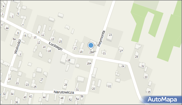 Chrzanowice, Łuckiego Włodzimierza, 19A, mapa Chrzanowice