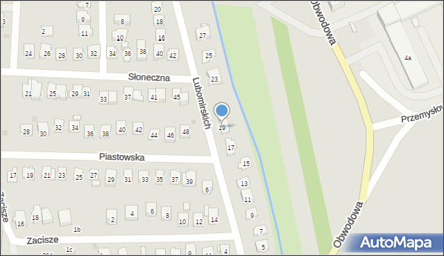 Dobczyce, Lubomirskich, 19, mapa Dobczyce