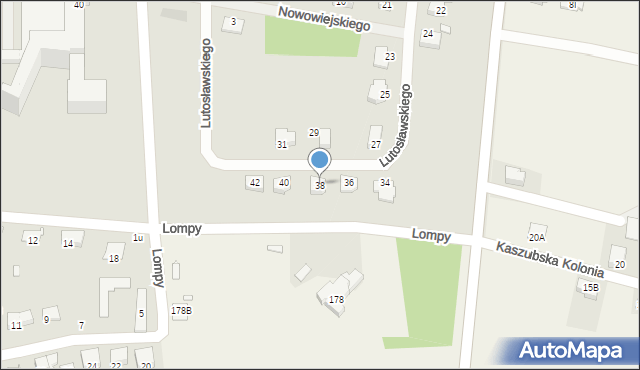 Głuchołazy, Lutosławskiego Witolda, 38, mapa Głuchołazy