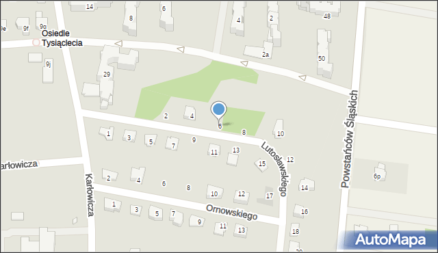 Głuchołazy, Lutosławskiego Witolda, 6, mapa Głuchołazy