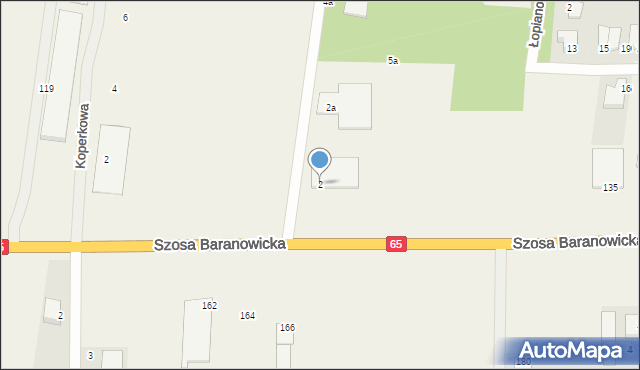 Grabówka, Lukrecjowa, 2, mapa Grabówka