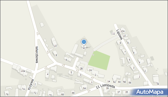 Gromadka, Lubińska, 4, mapa Gromadka