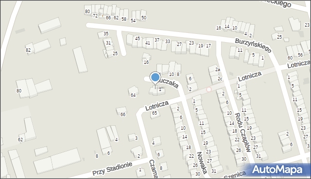 Inowrocław, Łuczaka Stanisława, 3, mapa Inowrocławia