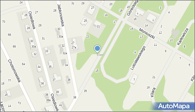 Jabłonna, Lutosławskiego Witolda, 17, mapa Jabłonna