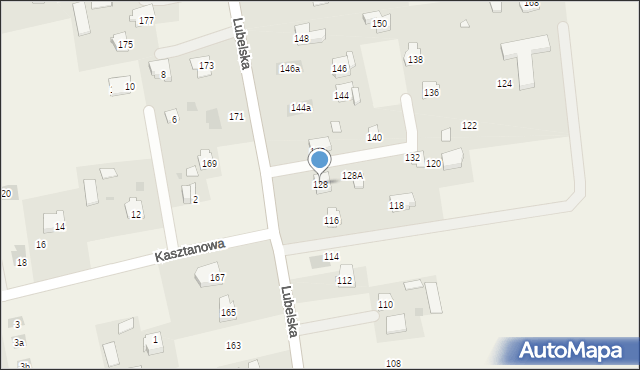 Jakubowice Konińskie, Lubelska, 128, mapa Jakubowice Konińskie