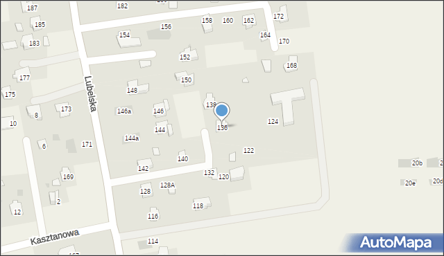 Jakubowice Konińskie, Lubelska, 136, mapa Jakubowice Konińskie