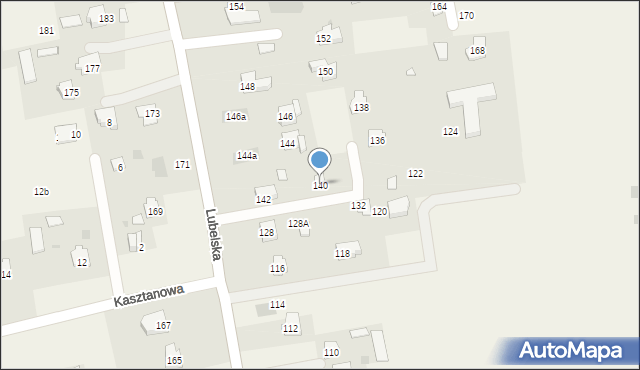 Jakubowice Konińskie, Lubelska, 140, mapa Jakubowice Konińskie