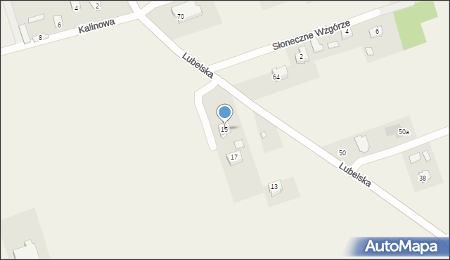 Jakubowice Konińskie-Kolonia, Lubelska, 15, mapa Jakubowice Konińskie-Kolonia
