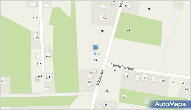 Jastkowice, Ludian, 18B, mapa Jastkowice