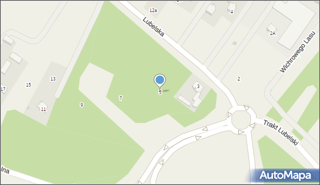 Jatne, Lubelska, 5, mapa Jatne