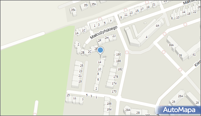 Jelenia Góra, Lutosławskiego Witolda, 16, mapa Jelenia Góra