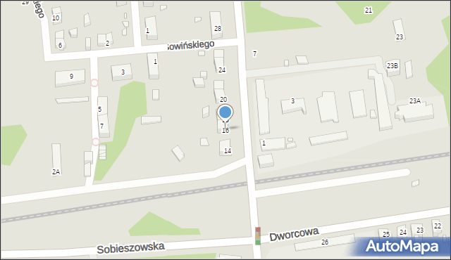 Jelenia Góra, Lubańska, 16, mapa Jelenia Góra