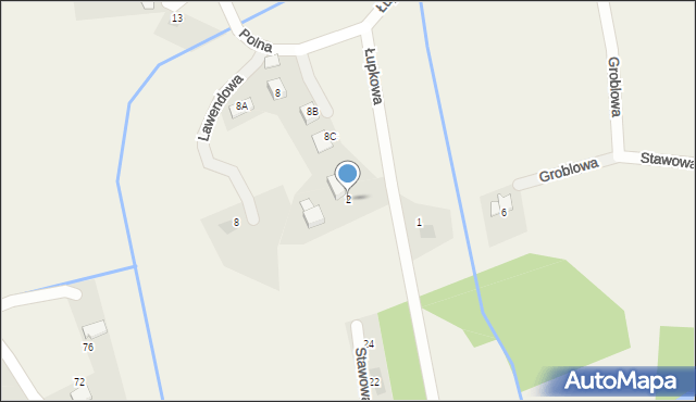 Kobiernice, Łupkowa, 2, mapa Kobiernice