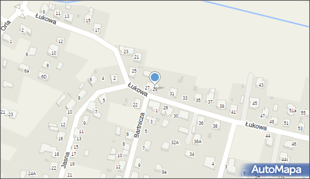 Kobiór, Łukowa, 29, mapa Kobiór