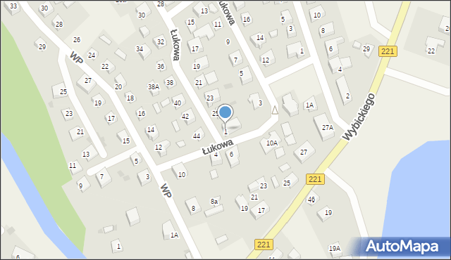 Kolbudy, Łukowa, 27, mapa Kolbudy