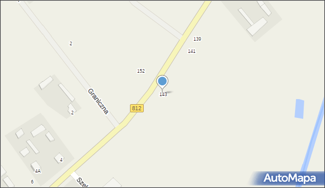 Łomazy, Lubelska, 143, mapa Łomazy