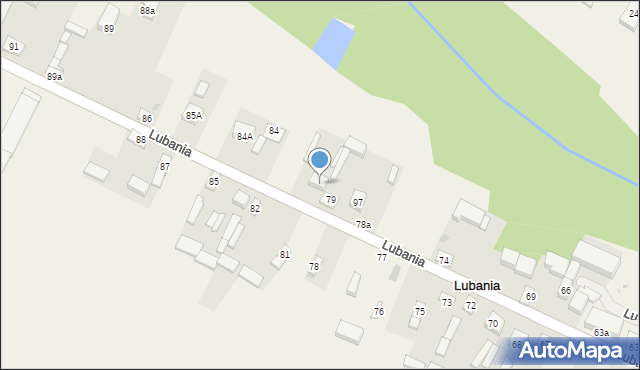 Lubania, Lubania, 80, mapa Lubania