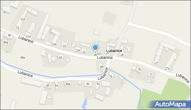 Lubanice, Lubanice, 24, mapa Lubanice