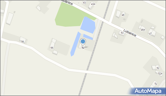 Lubanice, Lubanice, 54, mapa Lubanice