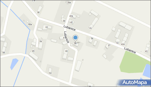 Lubanice, Lubanice, 59, mapa Lubanice